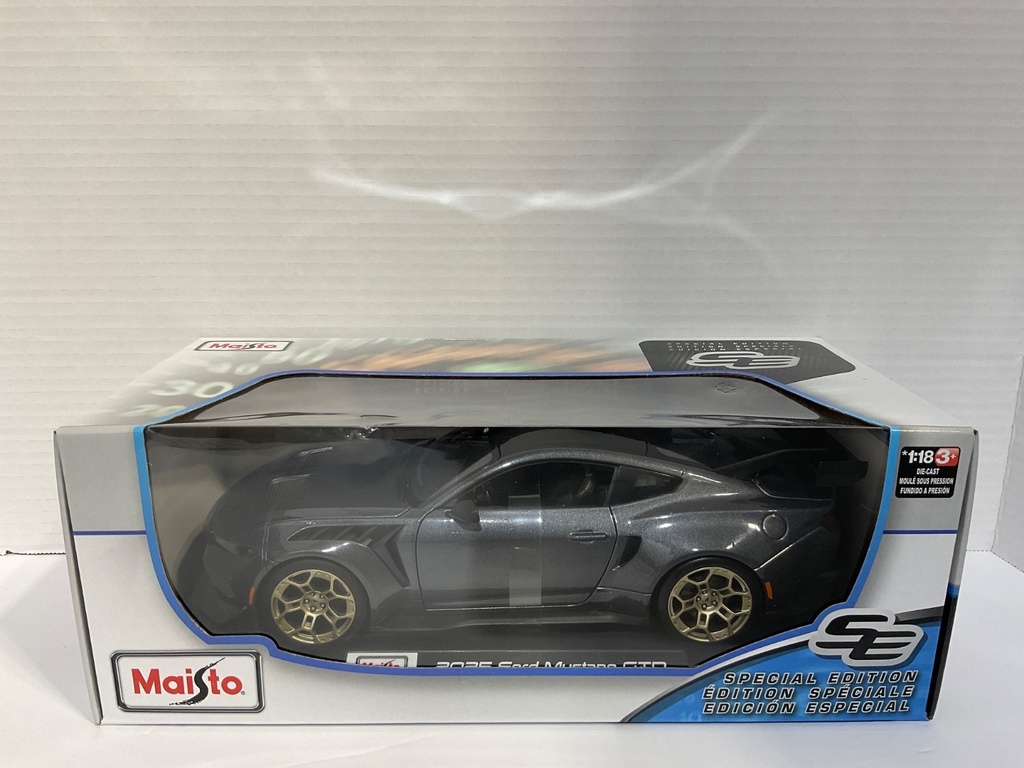 [111622] 1:18 MAISTO 2025 FORD MUSTANG GTO GREY
