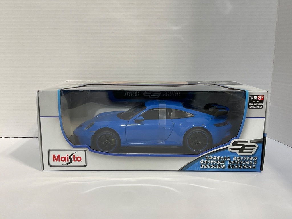 1:18 MAISTO PORSCHE 911 GT3 BLUE