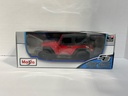 1:18 MAISTO 2014 JEEP WRANGLER RED AND BLACK