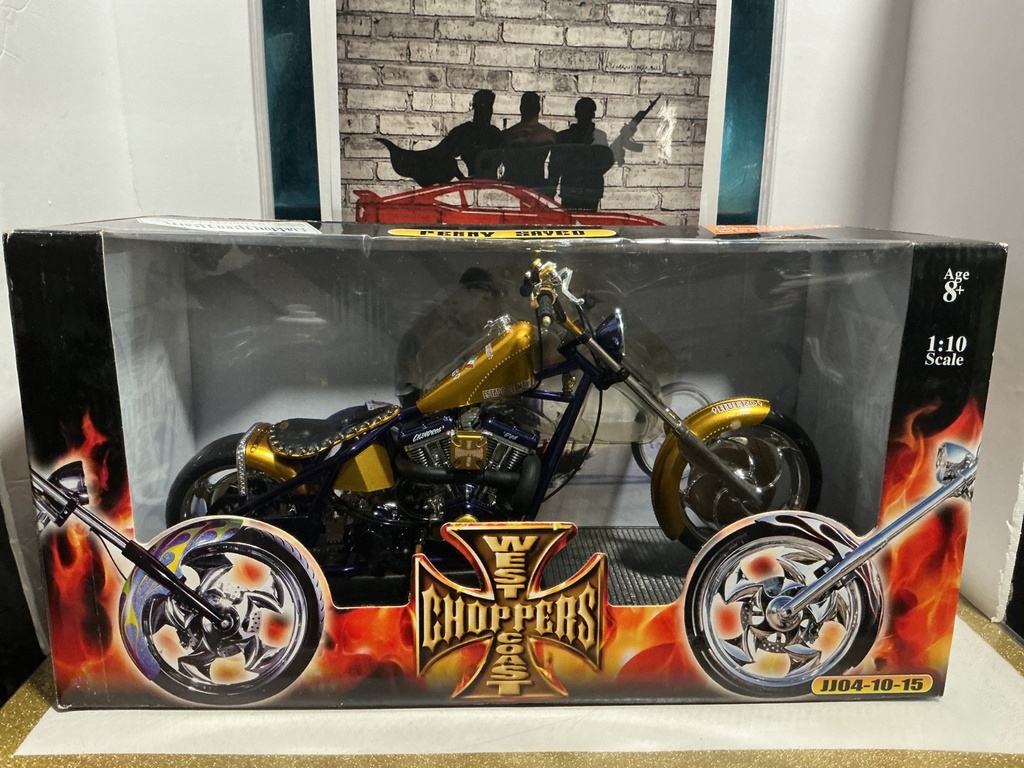 [009467] 1:10 WEST COAST CHOPPERS - PENNY SAVED [GOLDEN/BLUE]