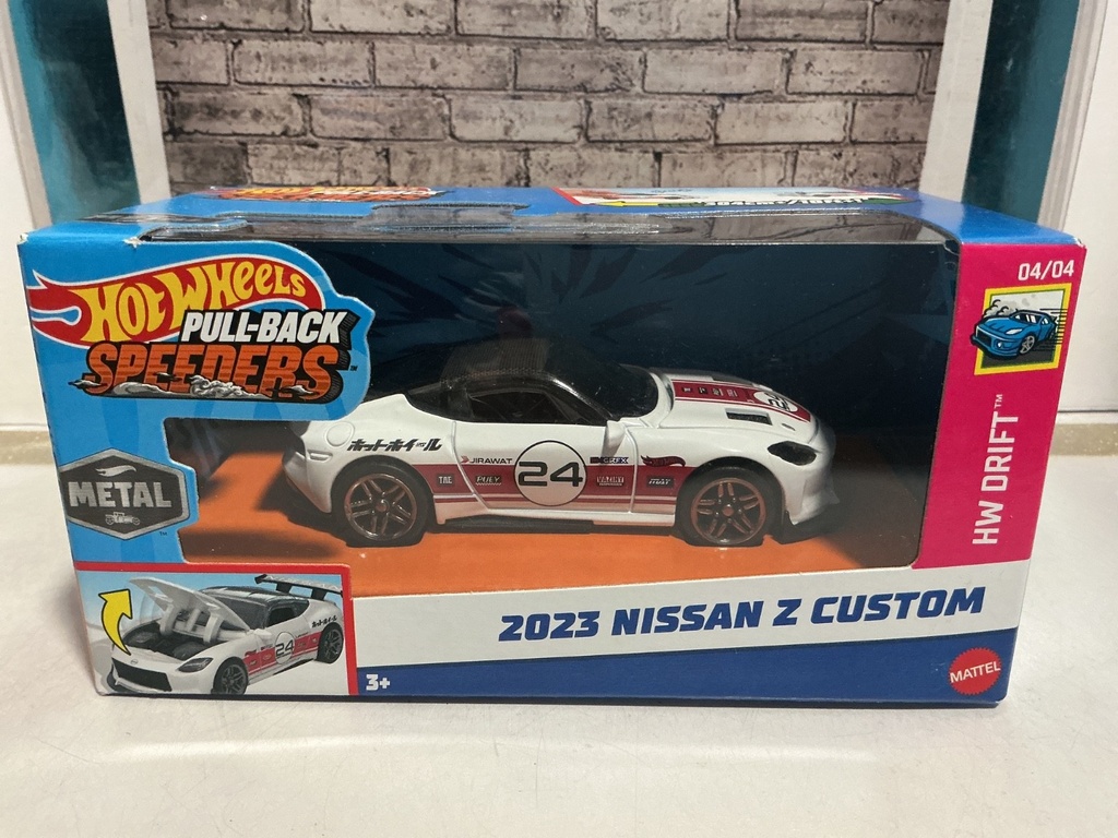 [008567] HOTWHEELS PULL-BACK SPEEDERS - 2023 NISSAN Z CUSTOM