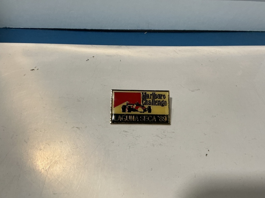 [003860] Vintage Formula 1 , Nascar , Rally Car and Road Racing Shirt Jacket Pin