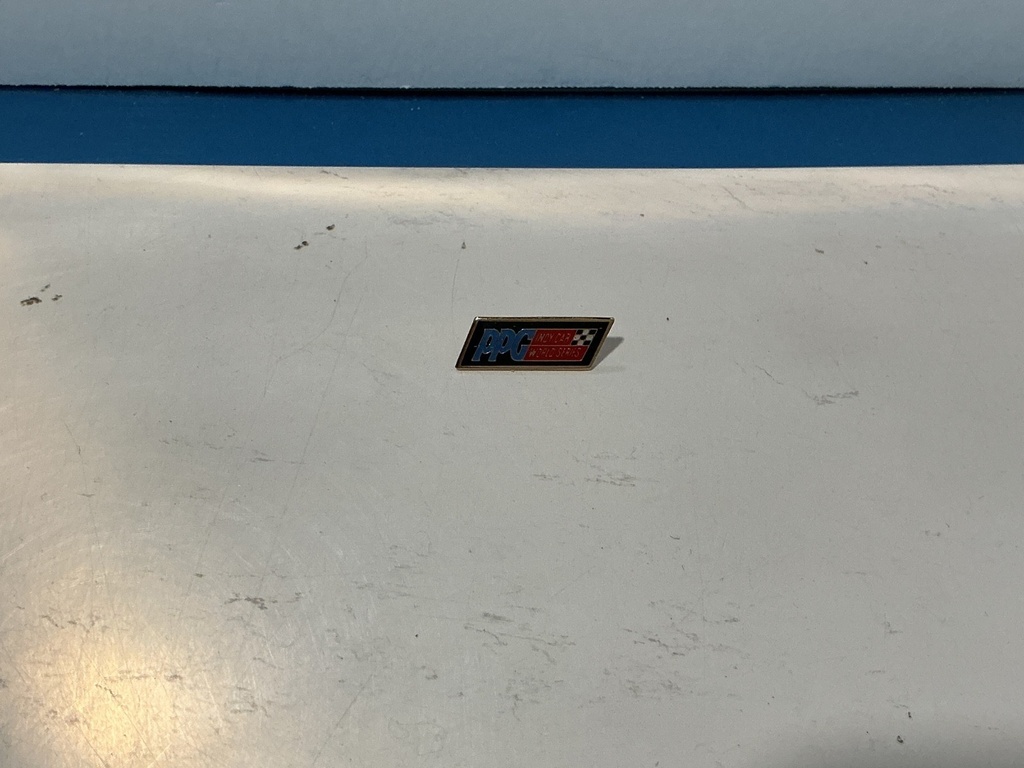 [003938] Vintage Formula 1 , Nascar , Rally Car and Road Racing Shirt Jacket Pin