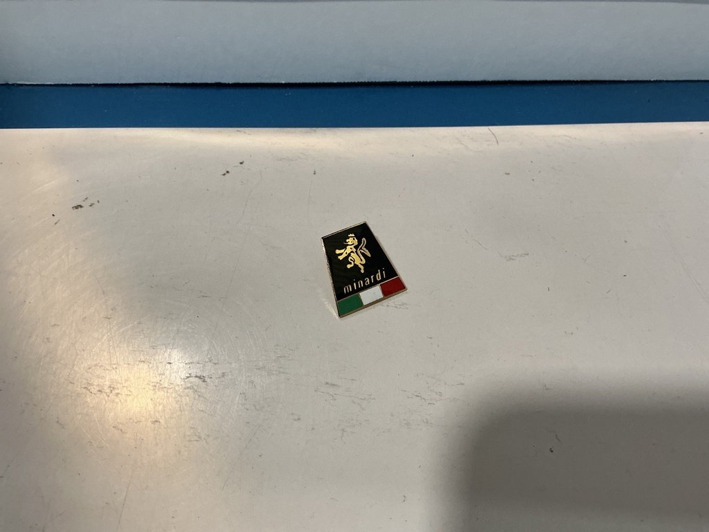 [003965] Vintage Formula 1 , Nascar , Rally Car and Road Racing Shirt Jacket Pin