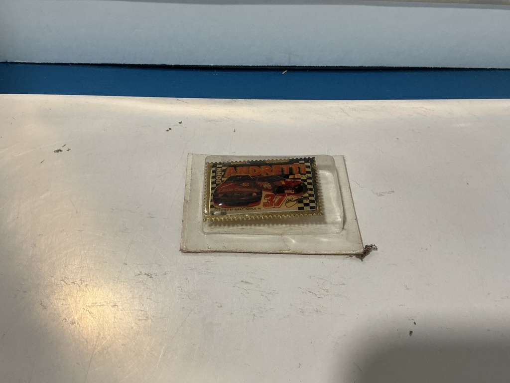 [003868] Vintage Formula 1 , Nascar , Rally Car and Road Racing Shirt Jacket Pin