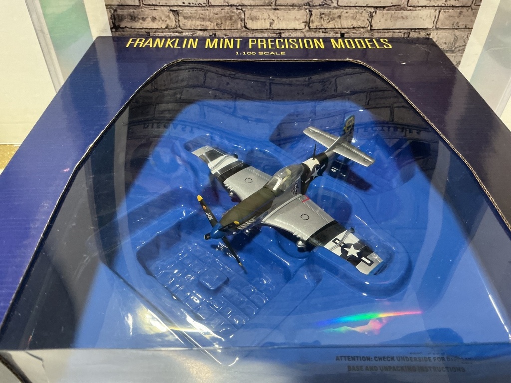 Franklin Mint: P51 Mustang 1:100 Scale Die Cast Sealed