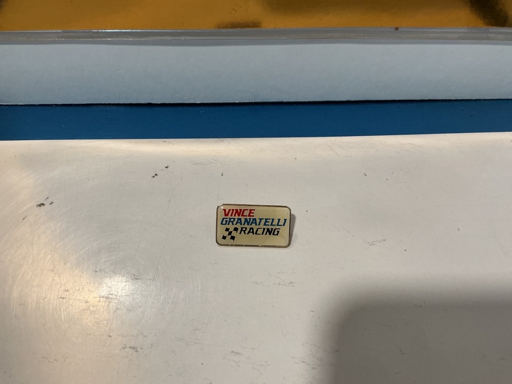 [003911] Vintage Formula 1 , Nascar , Rally Car and Road Racing Shirt Jacket Pin