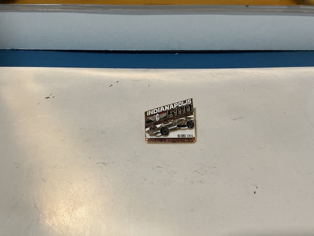 Vintage Formula 1 , Nascar , Rally Car and Road Racing Shirt Jacket Pin