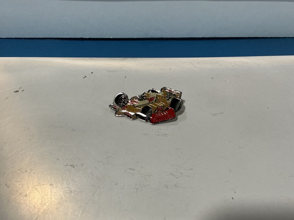 Vintage Formula 1 , Nascar , Rally Car and Road Racing Shirt Jacket Pin