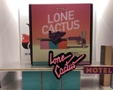Candylab Lone Cactus Roadsign Motel Wooden Collectible Set
