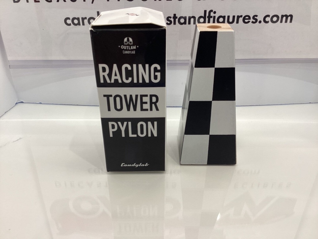 Candylab Racing Tower Pylon Wooden Collectable