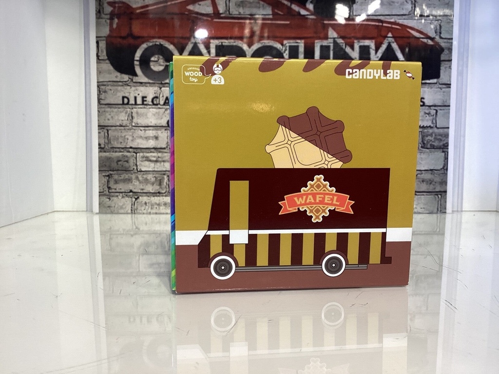 Candylab WAFEL TRUCK Wooden Car Collectable