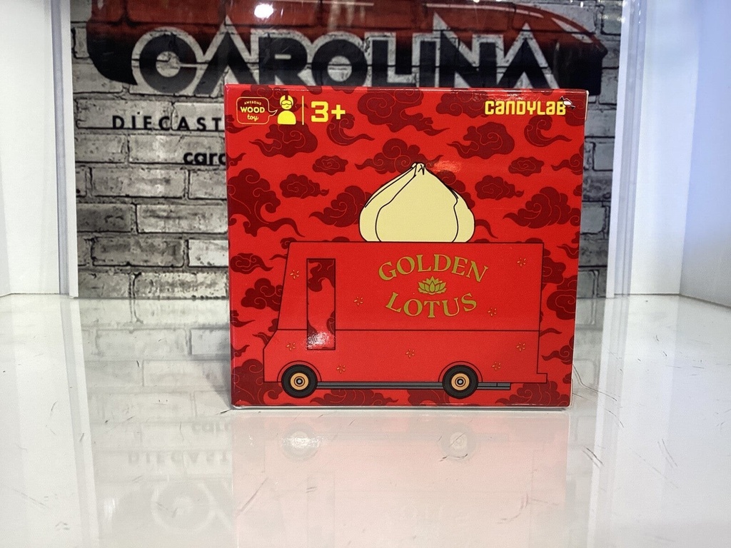Candylab GOLDEN LOTUS Wooden Car Collectable