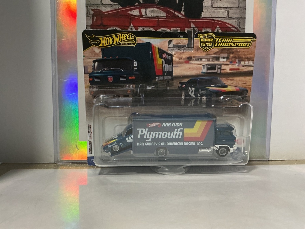 HOTWHEELS - ‘70 PLYMOUTH AAR CUDA & SAKURA SPRINTER