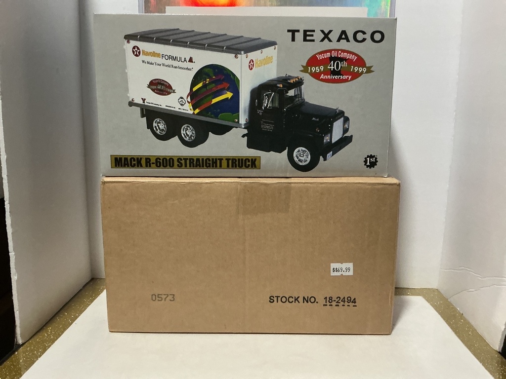 FIRST GEAR - TEXACO MACK R-600 STRAIGHT TRUCK