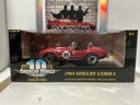 1:18 ERTL 10TH ANNIVERSARY 1965 SHELBY COBRA RED ON BLACK