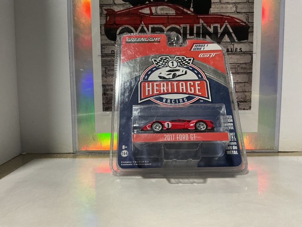 [101622] 1/64 GREENLIGHT - HERITAGE RACING - 2017 Ford GT [#2]