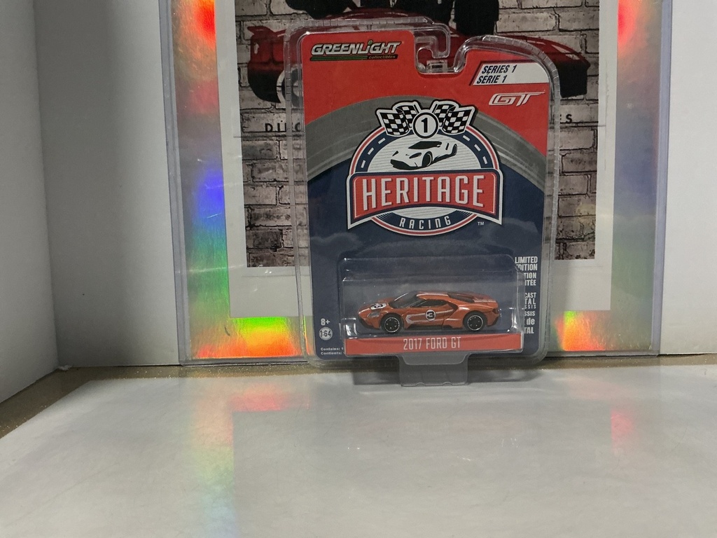 [101625] 1/64 GREENLIGHT - HERITAGE RACING - 2017 Ford GT [BROWN] [2]