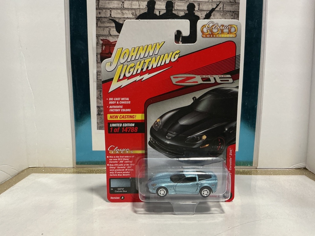 [007149] 1:64 JOHNNY LIGHTNING COLLECTION- 2012 CHEVY CORVETTE Z06