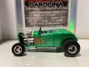 1:18 ERTL Ford Coupe Green w/ Flames Convertible
