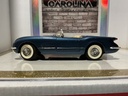 1:18 MIRA 1954 CORVETTE CHEVROLET BLUE ON TAN [SPOTS ON PAINT, CHROME MISSING]