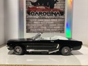 1:18 Motor Max 1964 1/2 Ford Mustang Black on White (molding broken)