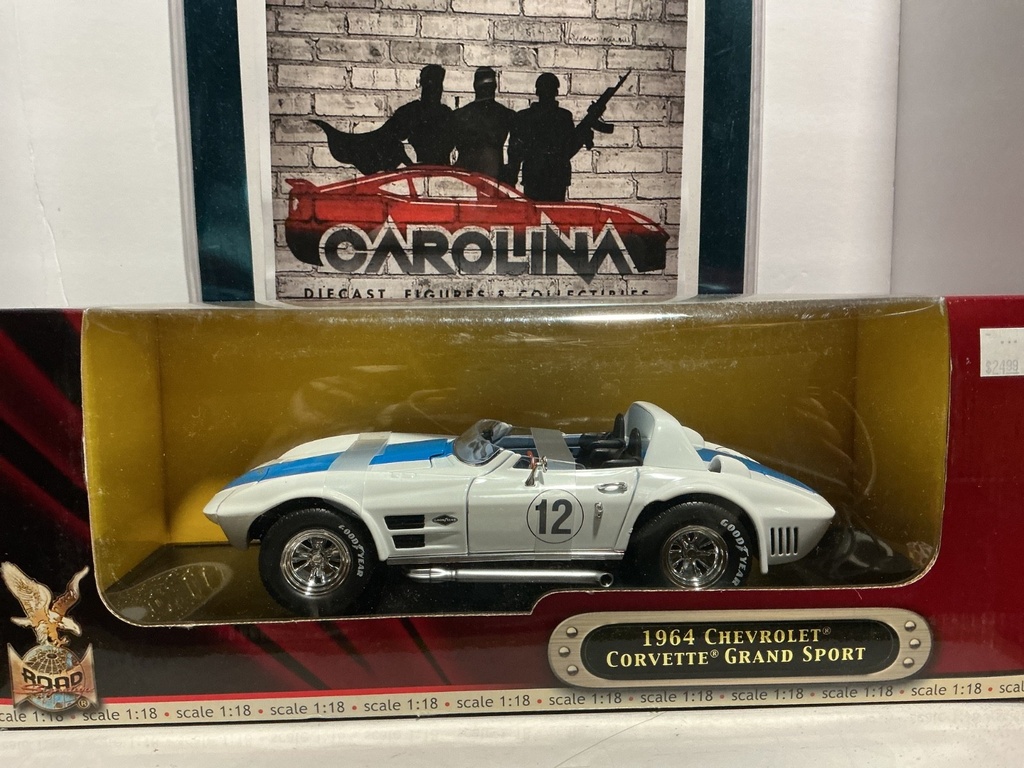 1:18 ROAD SIGNATURE DIE CAST- 1964 CHEVROLET CORVETTE GRAND SPORT