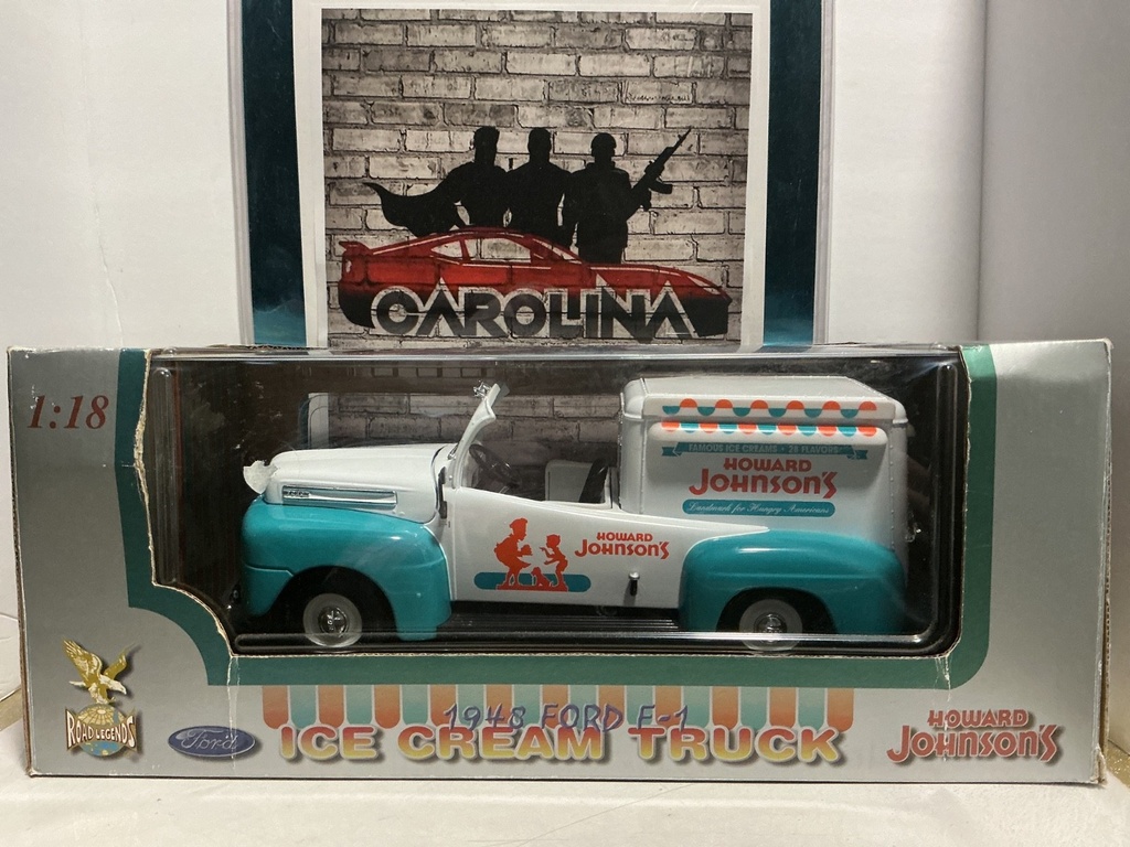 1:18 ROAD LEGENDS 1948 FORD F-1 ICE CREAM TRUCK ( HOWARD JOHSON’S )