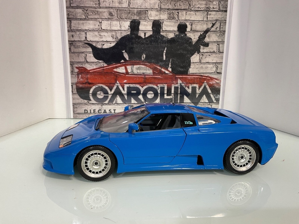 1:18 Burago, Bugatti 11GB, Blue on Gray
