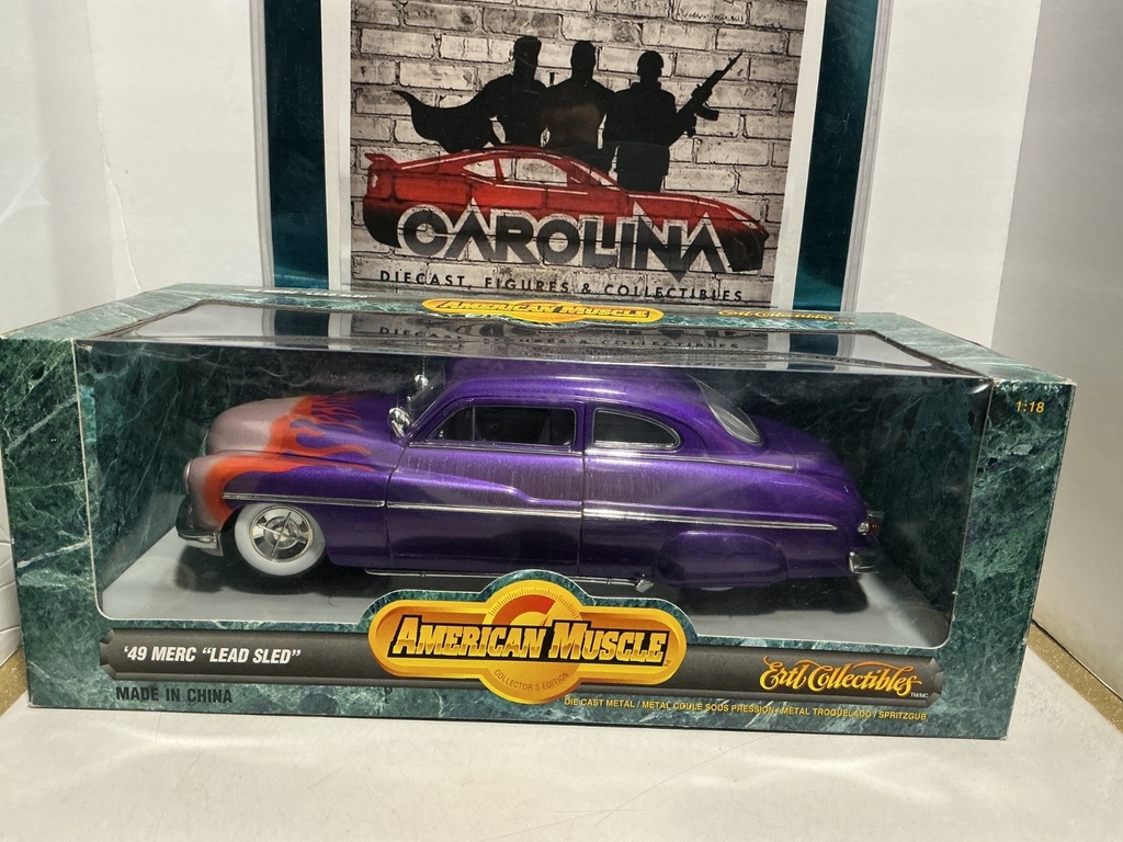 1:18 ERTL/AMERICAN MUSCLE - ‘49 MERC “LEAD SLED” [PURPLE]
