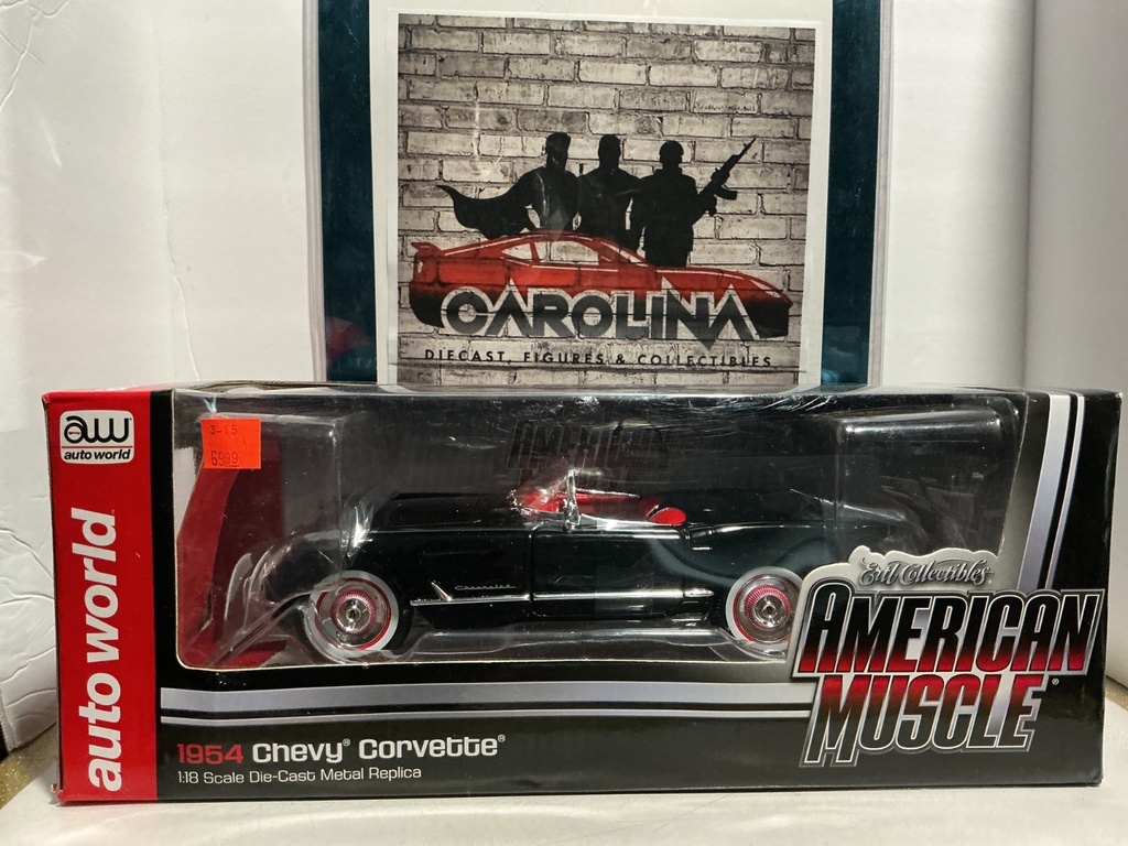 1:18 AUTO WORLD- 1954 CHEVY CORVETTE