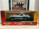 1:18 ERTL - AMERICAN MUSCLE - 1967 CORVETTE COUPE 50TH ANNIVERSARY [BROKE TIRE]