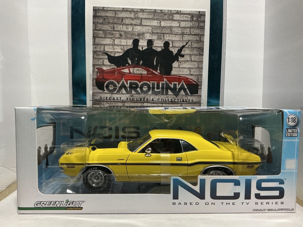 [115421.] 1:18 GREEN LIGHT COLLECTIBLES- NCIC 1970’S DODGE CHALLENGER R/T