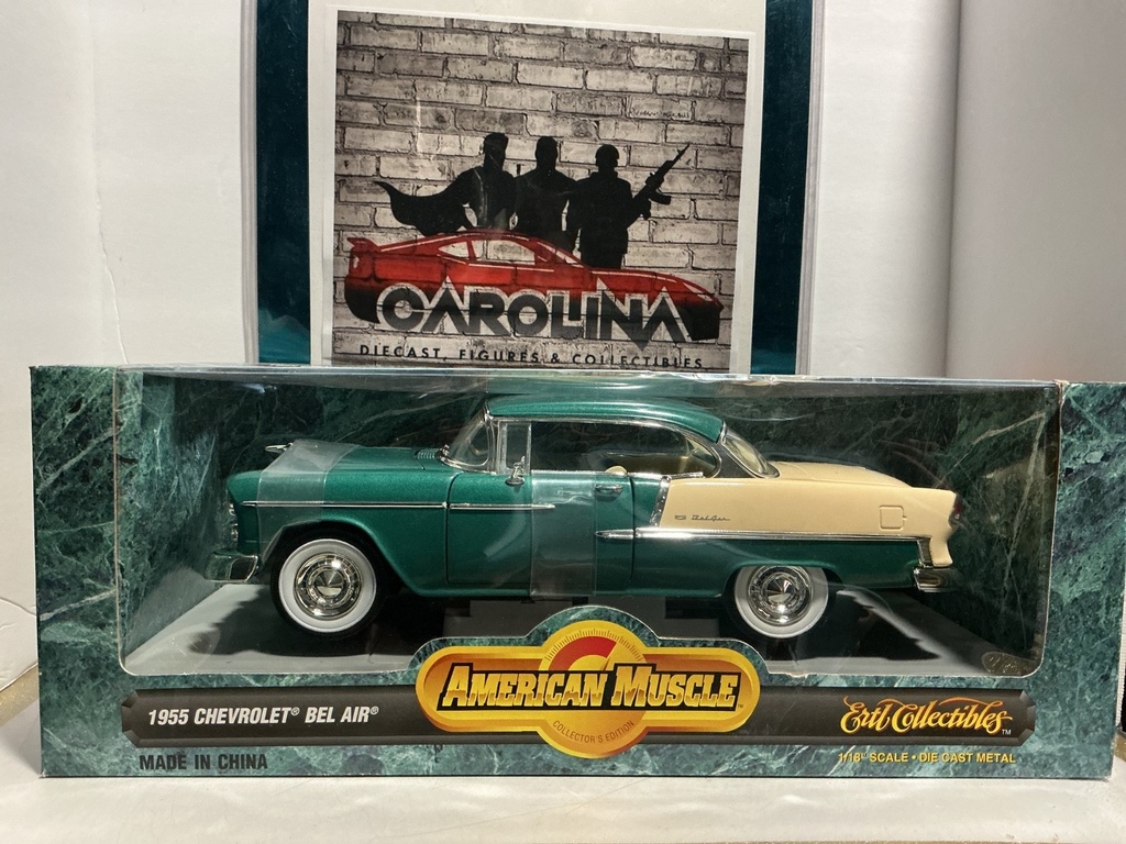 1:18 AMERICAN MUSCLE- 1955 CHEVROLET BEL AIR