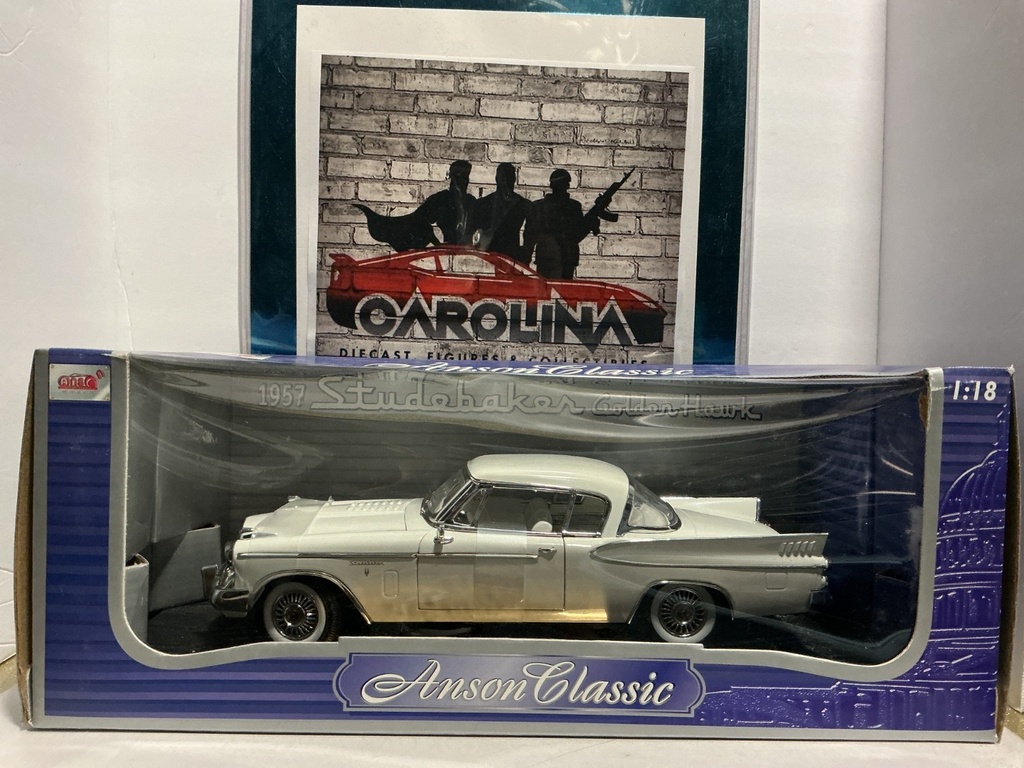1:18 ANSON- 1957 STUDEBAKER GOLDEN HAWK