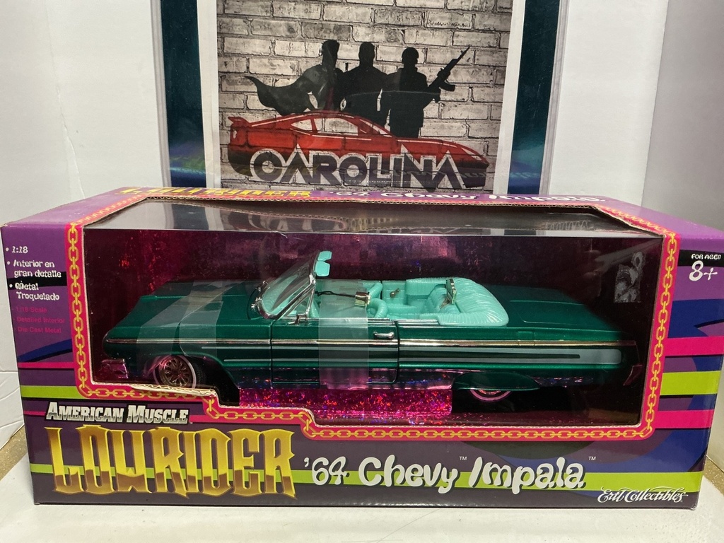 1:18 ERTL COLLECTIBLES AMERICAN MUSCLE: LOWRIDER ‘64 CHEVY IMPALA