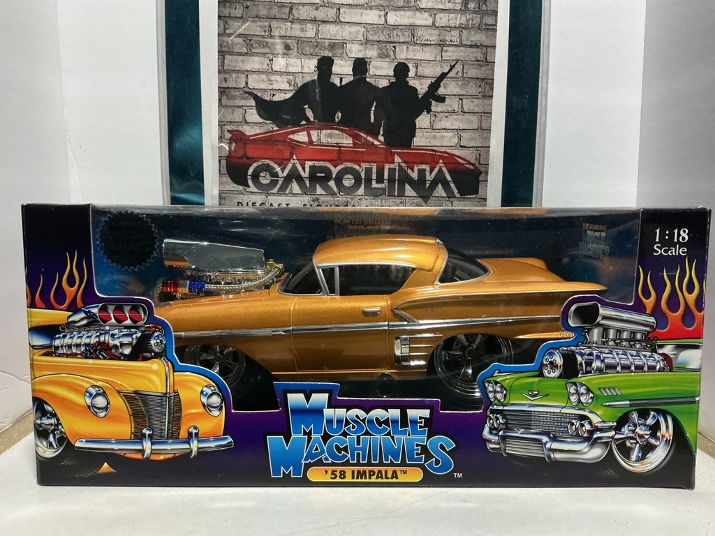 1:18 MUSCLE MACHINES- ‘58 IMPALA