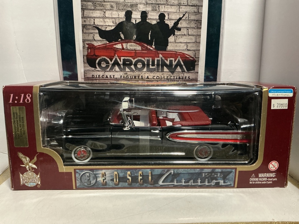 1:18 ROAD LEGENDS - EDSEL CITATION 1958 [SCUFF MARKS ON PLASTIC]
