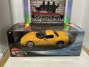 1:18 HOTWHEELS YELLOW ON BLACK C5 CORVETTE