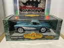 1:18 ERTL - 1961 CHEVROLET CORVETTE BLUE ON BLACK