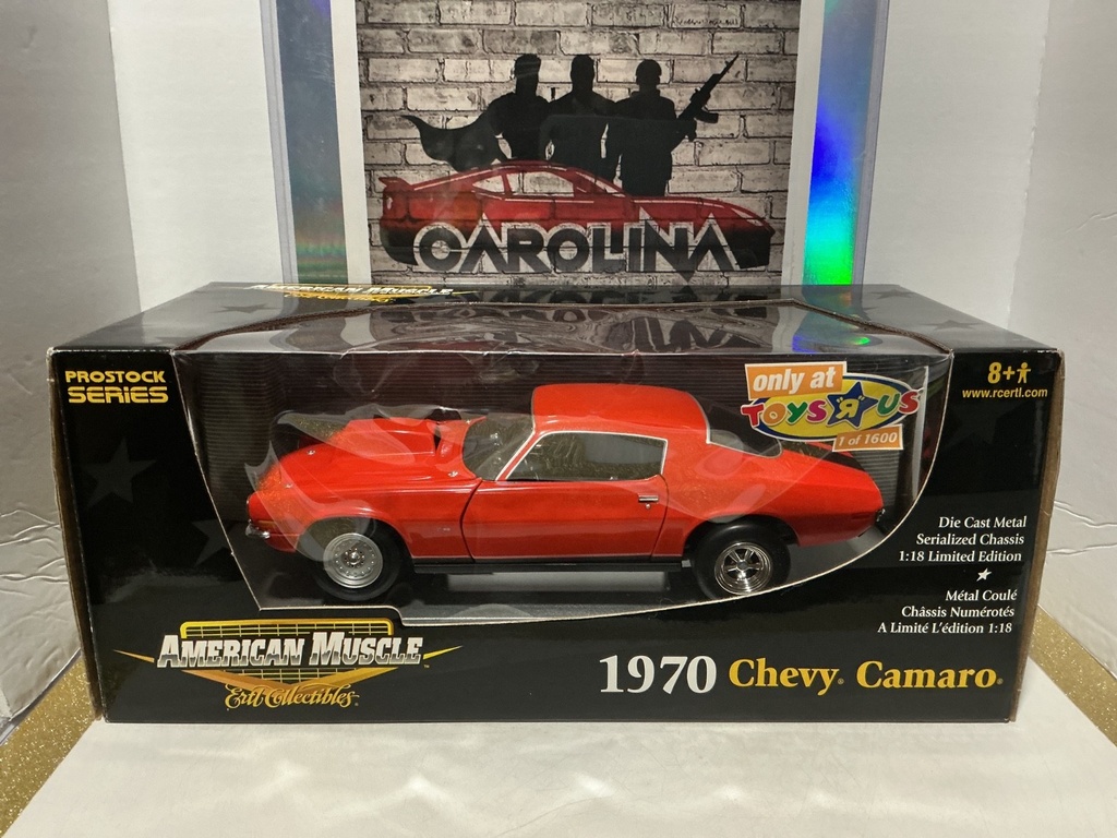 [008822] 1:18 ERTL AMERICAN MUSCLE - 1970 CHEVY CAMARO [TOYS-R-US 1 OF 1600] PROSTOCK