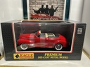 1:18 EAGLE COLLECTIBLES - 1941 Chevrolet Deluxe Convertible - [RED/TAN]