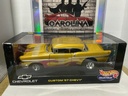 1:18 HOTWHEELS COLLECTIBLES - CUSTOM ‘57 CHEVY YELLOW