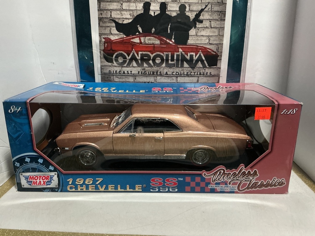 [008675] 1:18 MOTORMAX - TIMELESS CLASSICS - 1967 CHEVELLE SS396