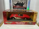 1:18 ERTL CORVETTE 50TH ANNIVERSARY 1962 CORVETTE CONVERTIBLE [RED/BLACK]