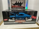1:18 ERTL  AMERICAN MUSCLE [COLLECTOR COIN/STAND] 1970 BOSS MUSTANG [BLUE/BLACK]