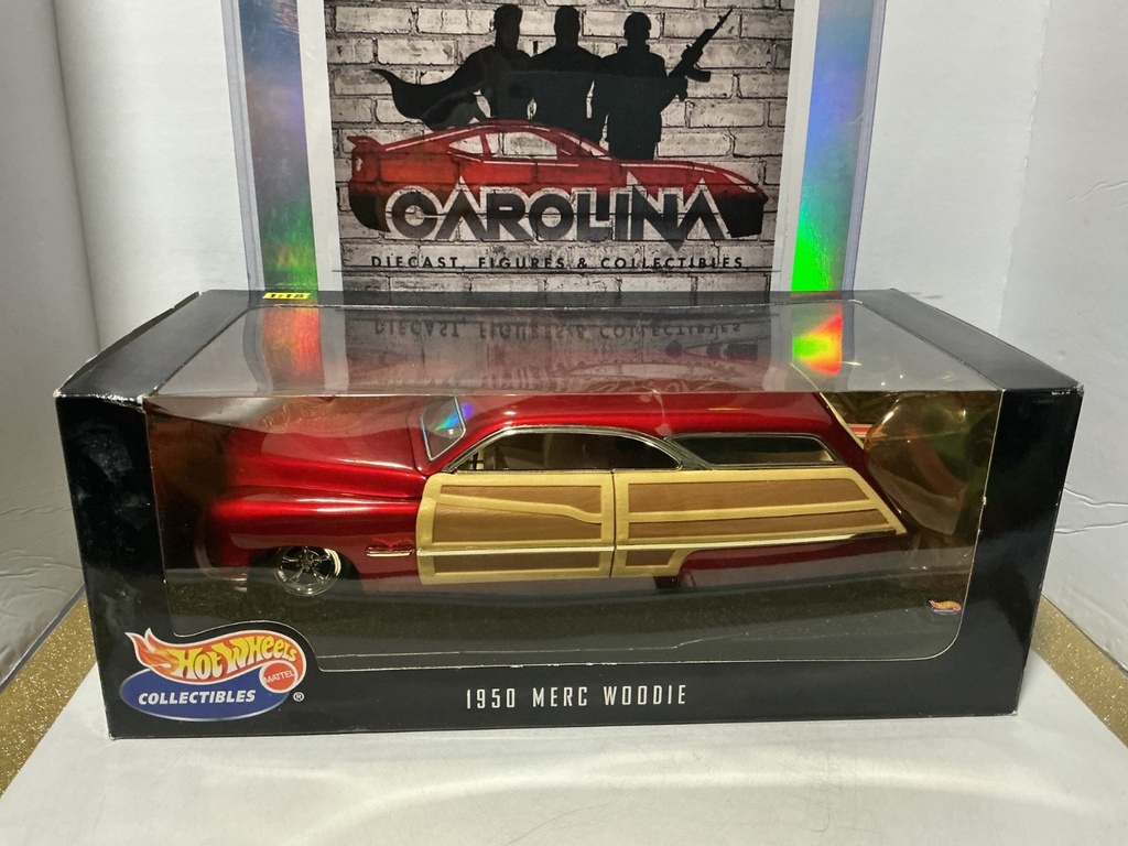 1:18 HOTWHEELS COLLECTIBLES - 1950 MERCURY WOODIE