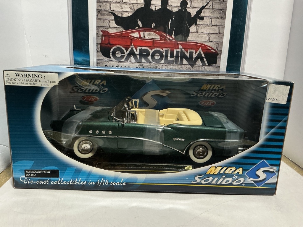 [008653] 1:18 SOLIDO MIRA -  BUICK CENTURY CONV. (1955)