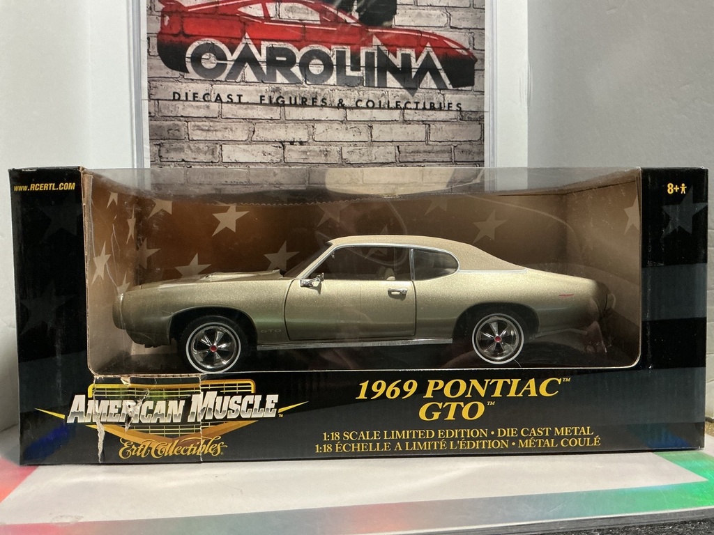 [102254] 1:18 ERTL 1969 PONTIAC GTO