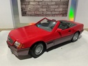 1:18 ROAD TOUGH MERCEDES-BENZ 500SL  RED ON GRAY CONVERTIBLE